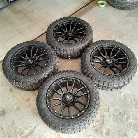 Jual Velg Mobil Second HSR OKASHI Ring 20 Hole 6x139 Buat Pajero