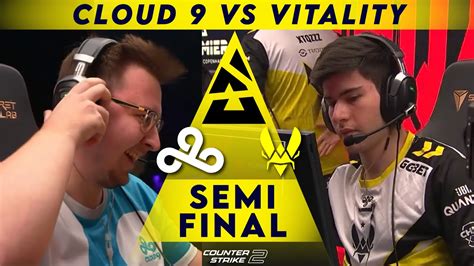 SEMI FINAL Vitality Vs Cloud9 HIGHLIGHTS BLAST Premier Fall Final