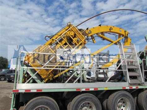 100k Trailer Mounted Stewart And Stevenson Coiled Tubing Unit