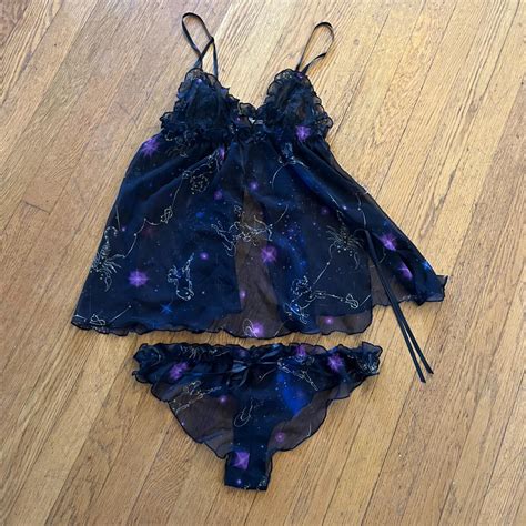 Vintage Victoria S Secret Matching Lingerie Set Depop