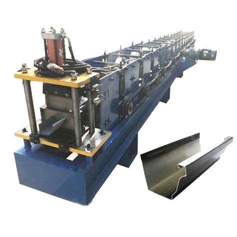 Automatic Metal Water Gutter Roll Forming Machine Cold Roofing Roll