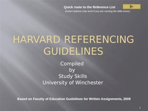 Pptx Harvard Referencing Guidelines Dokumentips