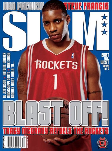 SLAM 83 Houston Rocket Tracy McGrady Appeared On The Cover Of The 83th