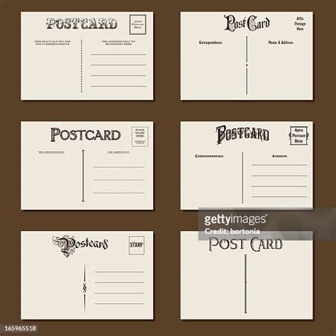 319 Vintage Postcard Font Stock Photos, High-Res Pictures, and Images ...