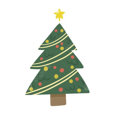 Christmas Tree Drawing Cute Illustration Ornament Star, Christmas, Tree, Drawing PNG Transparent ...