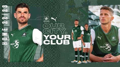 Plymouth Argyle 2022 23 Puma Home Kit Unveiled The Kitman