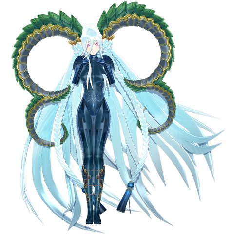 Wonderful Mmd Models • Tiamat By Akane Chi00 Note This Model Can Crash