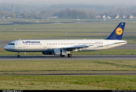 D AISB Airbus A321 231 Lufthansa Serge Dejonckheere JetPhotos