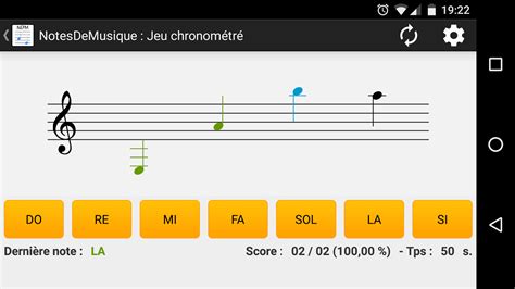 Notes De Musique Apprendre à lire les notes Applications Android