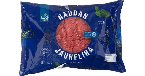 Kotimaista Naudan Jauheliha 10 700g S Kaupat Ruoan Verkkokauppa