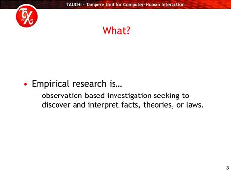 PPT Empirical Research In HCI What Why How PowerPoint