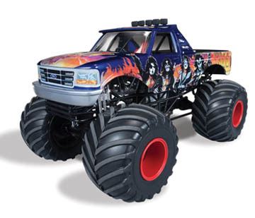 Kiss Destroyer Ford Monster Truck Model Kit Amt Ertl