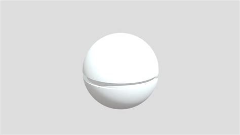 Pokeball Flat Base 3d Model By 3dm Moraselss Ead4534 Sketchfab