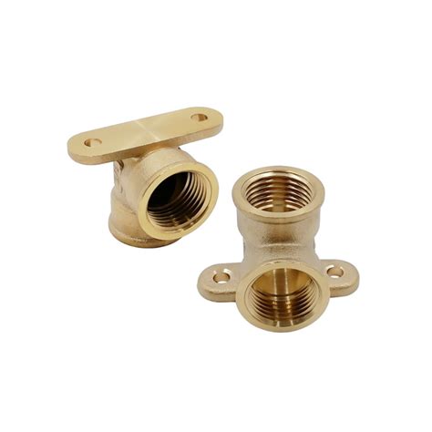 Brass Pipe Fitting Female Bsp Degree Drop Ear Elbow Brass