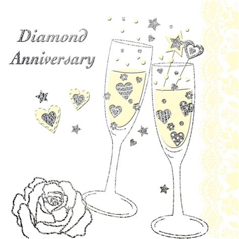 Diamond Anniversary Invitation – Gift & Social Stationery