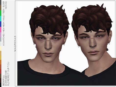 Sims 4 Cc Hair Male Nanaxto