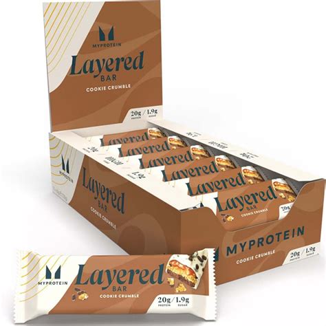 myprotein layered bar xg delicious high protein snack