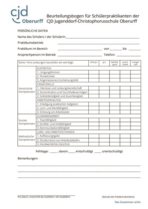 2022 Cjd Beurteilungsbogen CJD Update