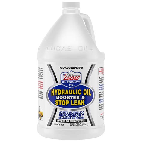 Lucas Oil Products Hydraulic Oil Booster & Stop Leak 1 gal Mfr# 10018