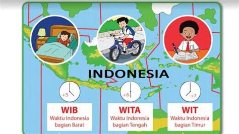 Penejelasan 3 Zona Waktu Di Indonesia Dipengaruhi Luasnya Wilayah