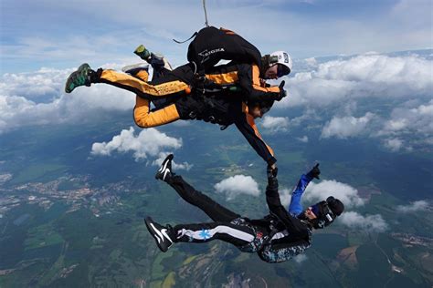 Parachuting Is A Method Of Transiting From A High Point To Earth With