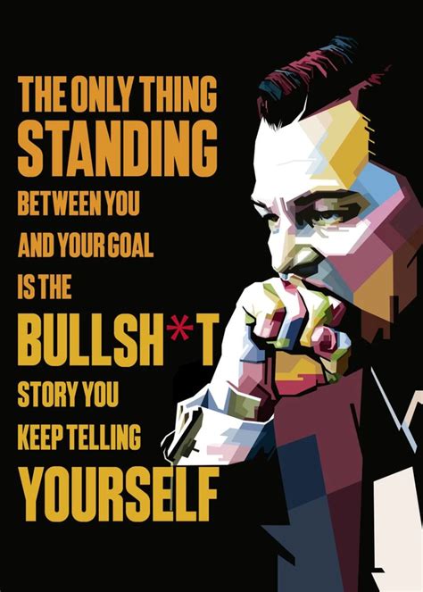 Motivational Canvas Wall Art The Wolf Of Wallstreet Artwork Shop