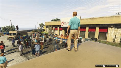 Paleto Bay Bank Protest Menyoo GTA5 Mods