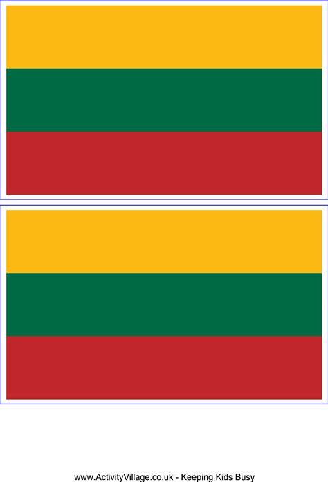 Lithuania Flag Png File Png Mart