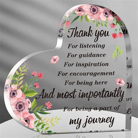 Amazon Yinder Thank You Gift For Women Inspirational Gift Office