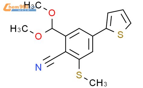 743431 79 0 Benzonitrile 2 Dimethoxymethyl 6 Methylthio 4 2