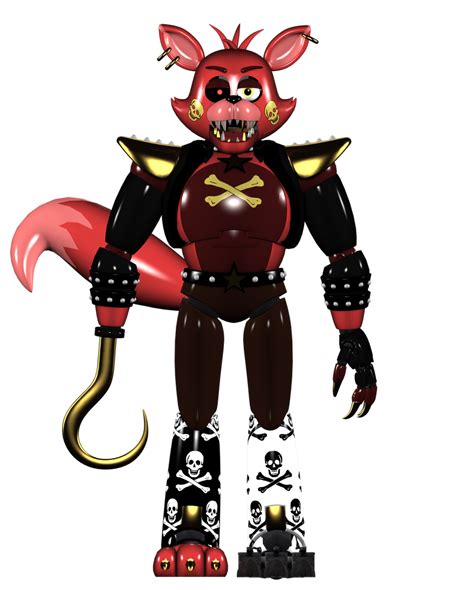 Glamrock Foxy Full Body Resources By Blackroseswagz On Deviantart