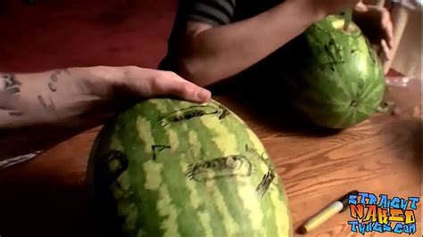 Straight Inked Guys Fuck Watermelons Until Cumming Xxx Mobile Porno