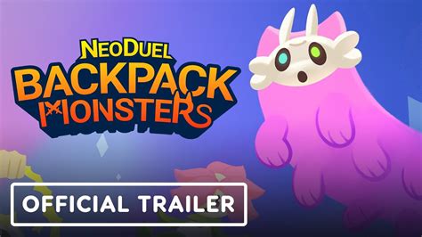 NeoDuel Backpack Monsters Official Release Date Trailer YouTube