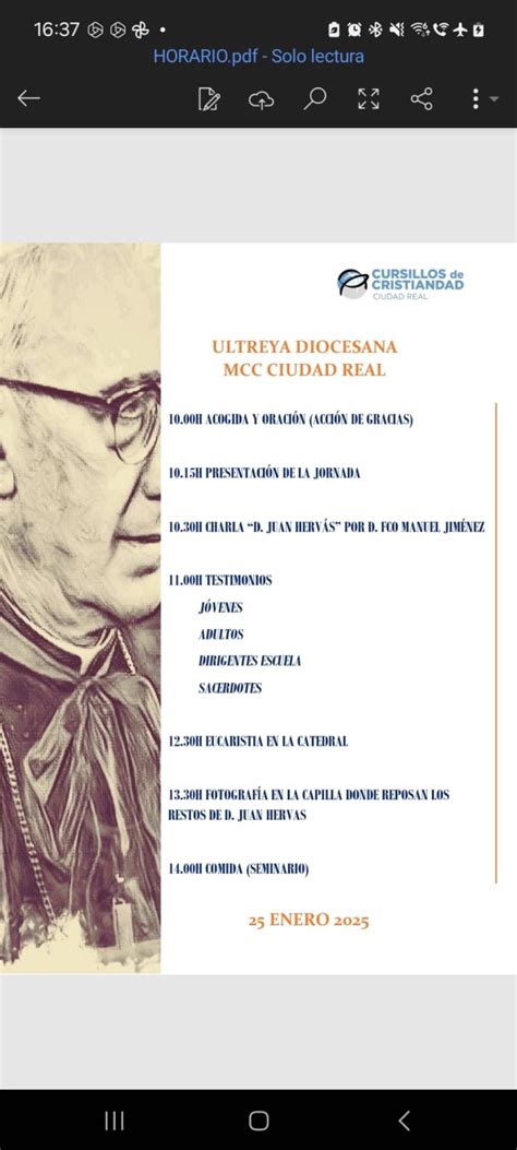 Setenta años de cursillos de cristiandad en la diócesis de Ciudad Real