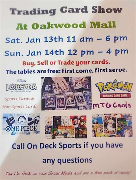 Oakwood Mall Card Show - Enid Buzz