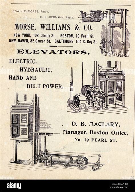 1900s Elevators High Resolution Stock Photography And Images Alamy