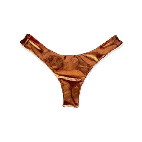 Amber Itsy Super Cheeky Brazilian Thong Bikini Bottom Etsy
