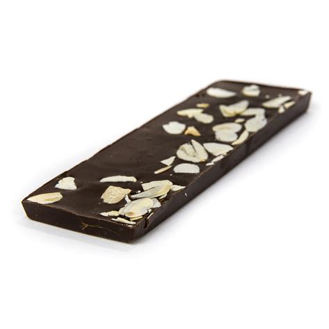 Dark Almond Bar Chocolate Buy Online Chocerly