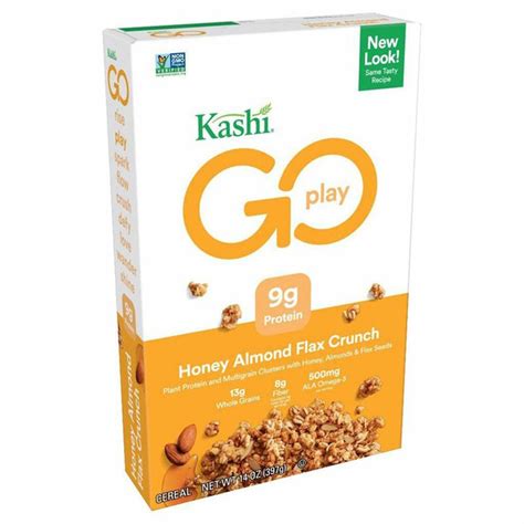 Kashi Cereal Breakfast Cereal Honey Almond Flax Crunch Non Gmo Project Verified Wegmans