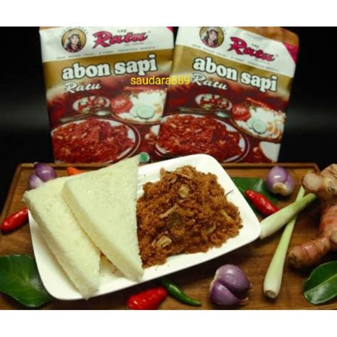 Jual Abon Sapi Cap RATU 90 Gram Indonesia Shopee Indonesia