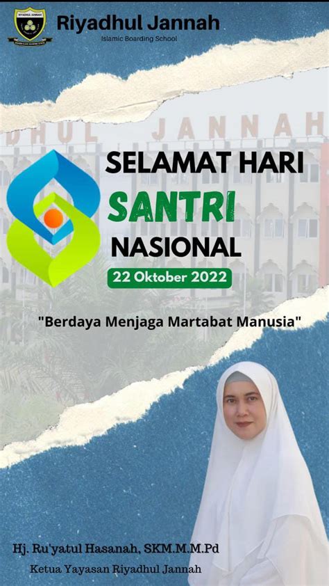 Selamat Hari Santri Nasional Oktober Riyadhul Jannah Subang