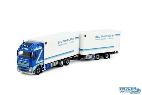 Tekno Deij Transport Volvo FH04 Globetrotter XL Kofferhängerzug 85123