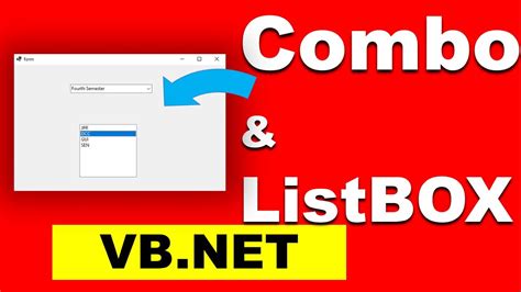 How To Implement List Box And Combobox In Listbox And Combobox 2398