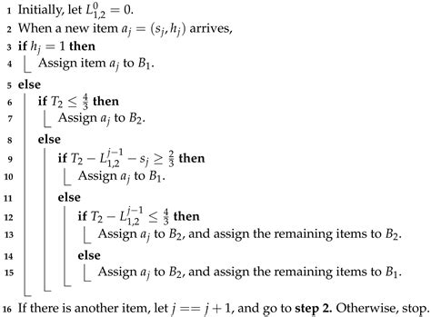 Computation Free Full Text Semi Online Algorithms For The