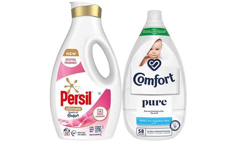 Persil Ultimate Washing Liquid Detergent And Comfort Ultimate Care