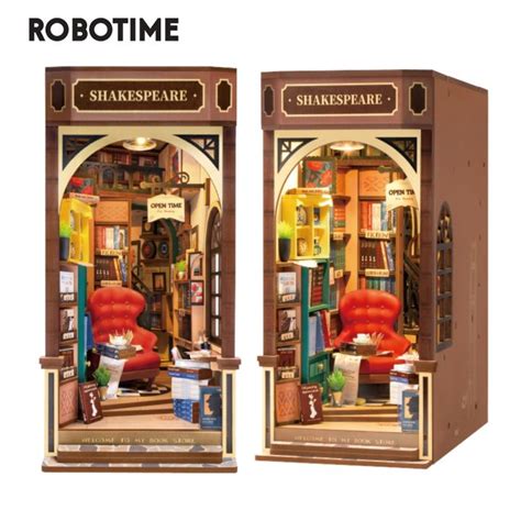 Robotime Rolife บ้านตุ๊กตา Diy สำนักเก็บเอกสารลึกลับของประดับตกแต่งเด็ก