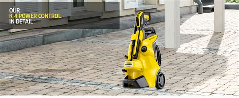 Kärcher K 4 Power Control high pressure washer Intelligent app support