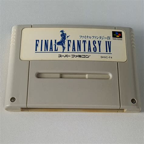 Final Fantasy IV Cartridge Only Super Famicom Japan Game Nintendo SFC