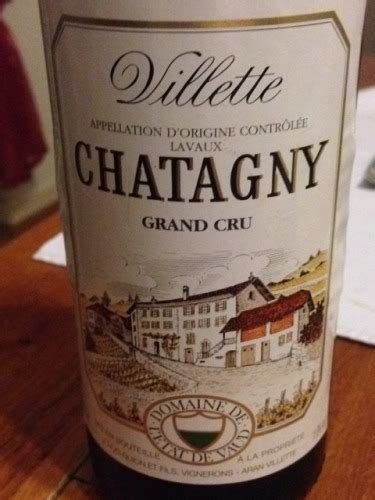 Joseph Hug Guion Domaine L Etat De Vaud Chatagny Villette Grand Cru