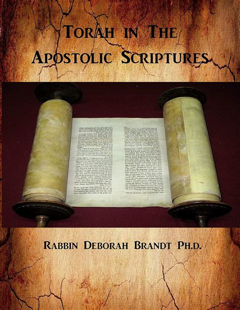 Torah In The Apostolic Scriptures Kindle Edition By Brandt Phd